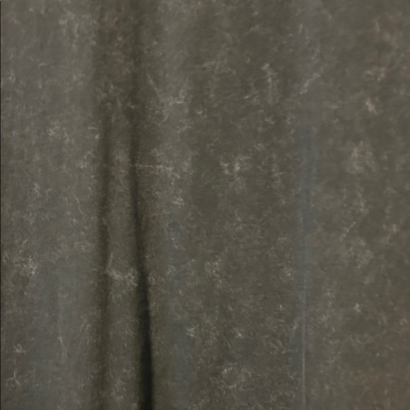 Double Zero Dark Gray heathered Short Sleeve Tshirt dress. - Picture 4 of 4